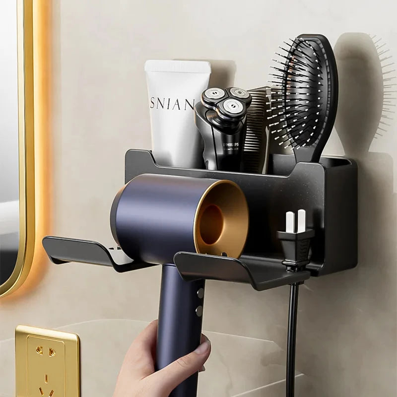 Stylish Blow Dryer Wall Holder