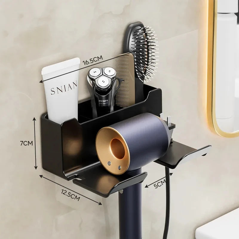 Stylish Blow Dryer Wall Holder