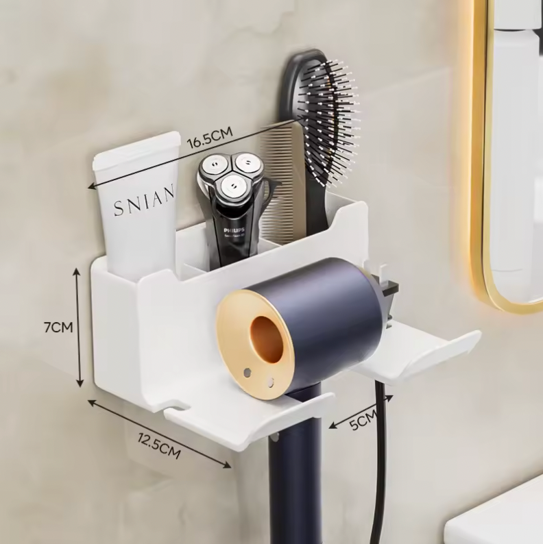 Stylish Blow Dryer Wall Holder