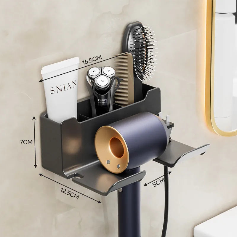 Stylish Blow Dryer Wall Holder