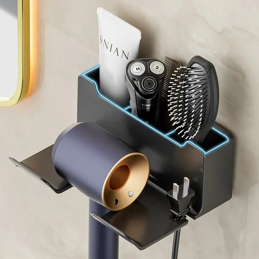 Stylish Blow Dryer Wall Holder