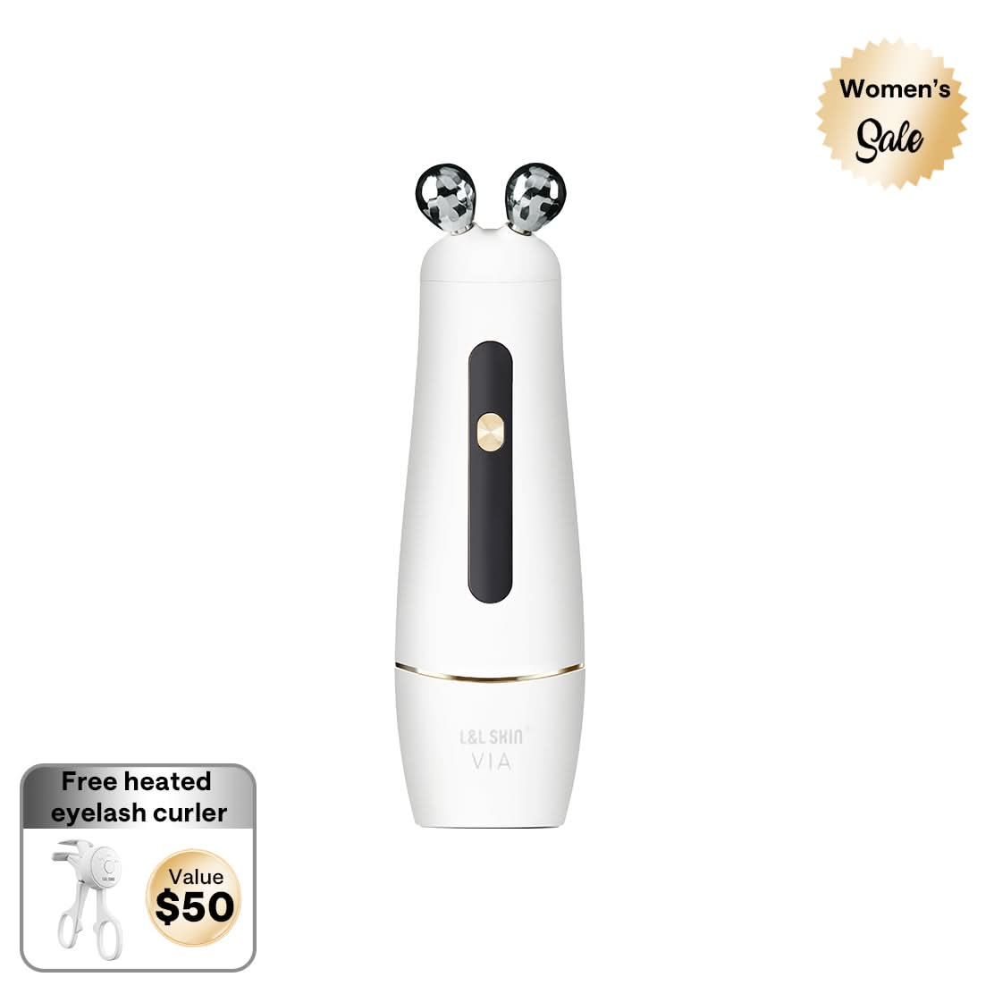 Facial RF Skin Tightening & Cleansing Device